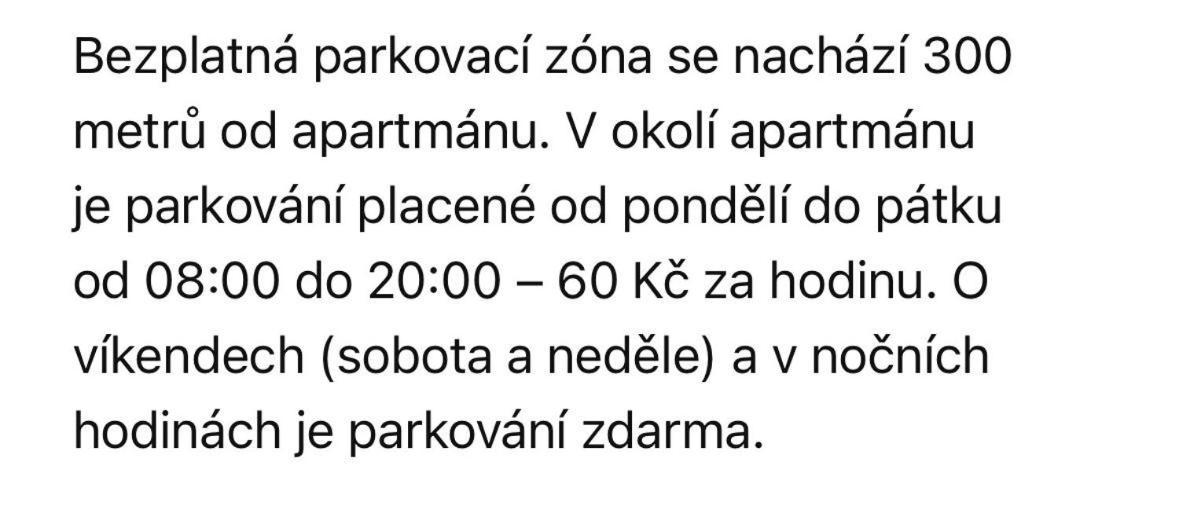 Maria Apartment Liben Прага Экстерьер фото